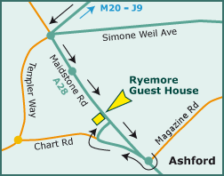 Ryemore and Junction 9